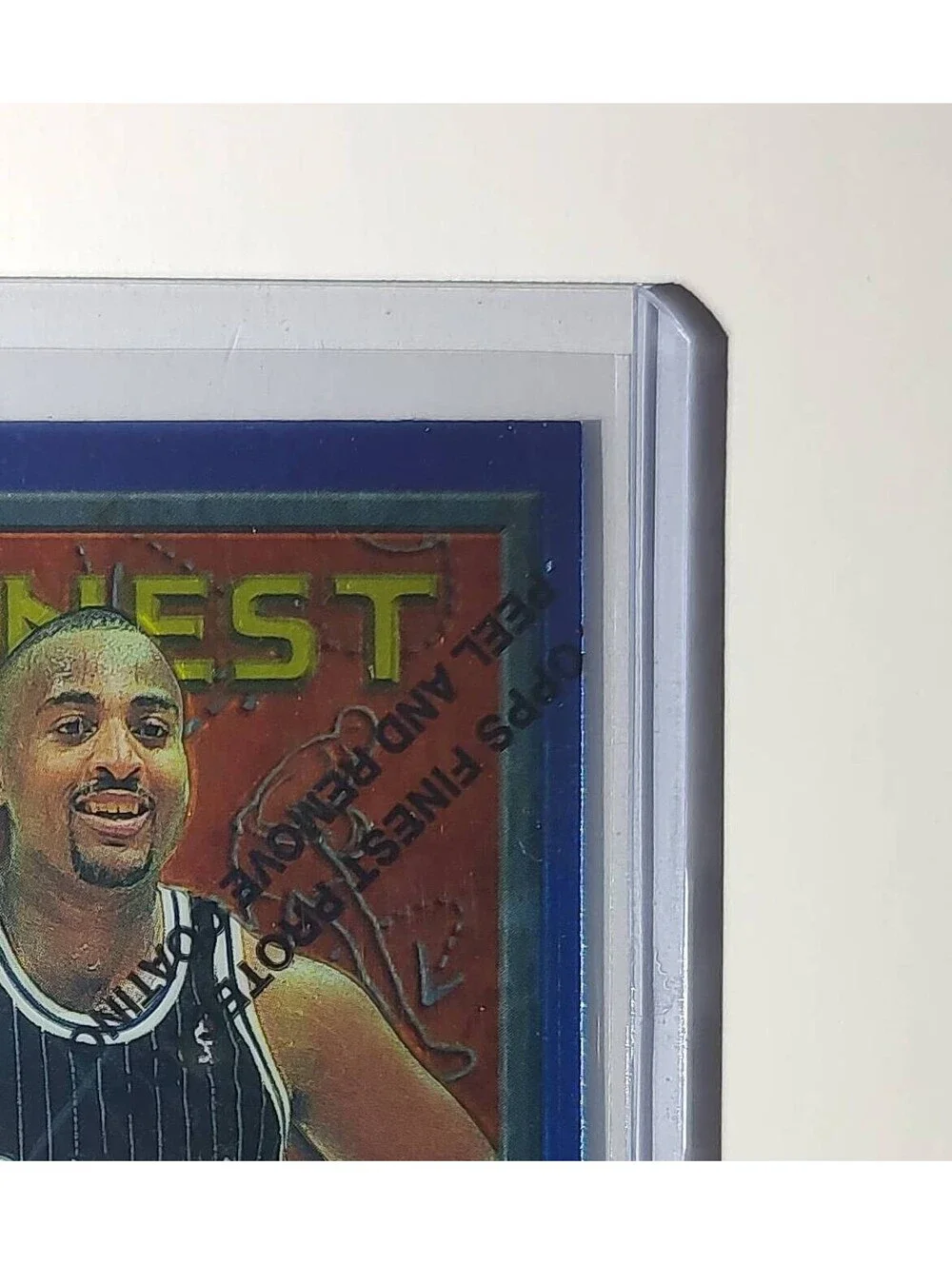 Dennis Scott 1995-96 Topps Finest NBA #199 Card Orlando Magic